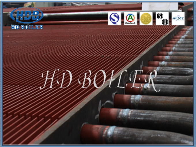 Boiler Spare Parts H Finned Tube Economiser For Boiler , Power Plant Economizer