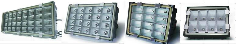 160W UL Aluminum Warehouse / Gas Station LED Canopy Light High Lumen , AC 110V - 240V
