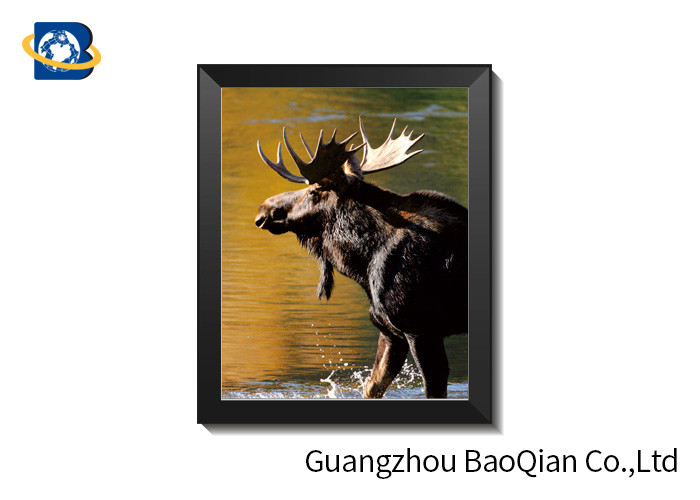 75LPI - 200LPI Plastic 3D Lenticular Pictures For Advertising / 3D Animals Images