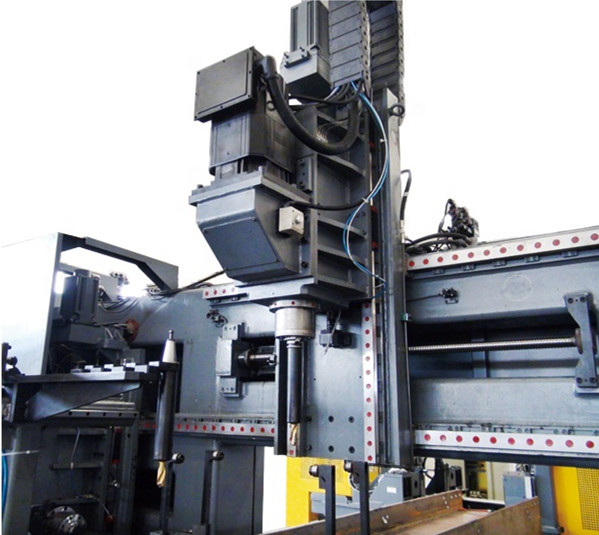 CNC Gantry Movable High Speed H Beam Drilling Machine For Bridge Construction Model BHD1250
