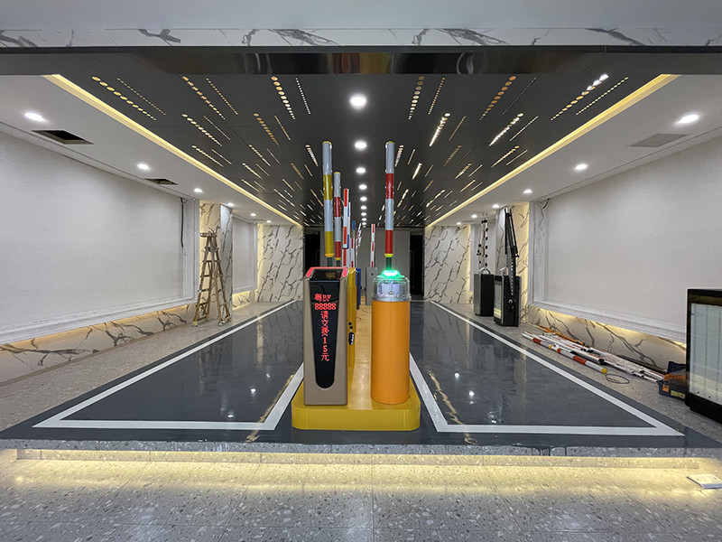 Alloy Motor Automatic Parking Barrier AC220V For Business Centers