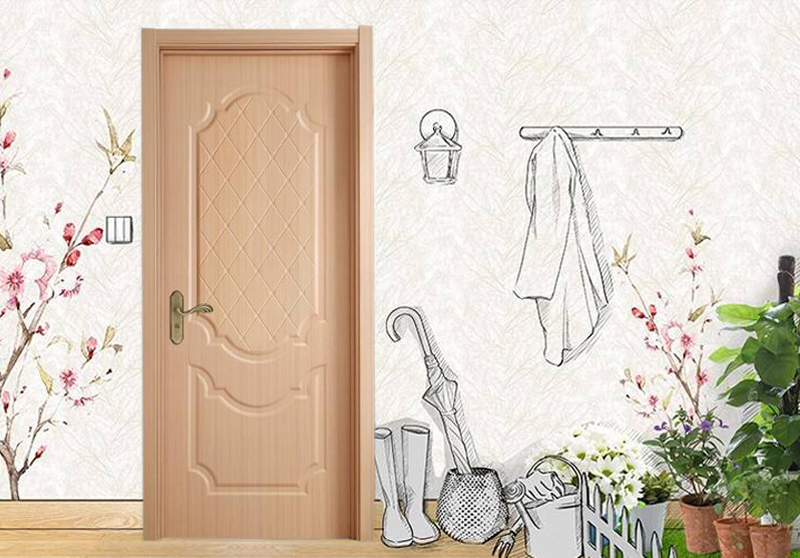 Hotel Wood Texture PVC/WPC Doors and Windows Frame Profile with Customizable Options