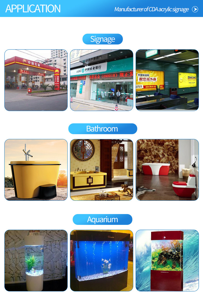 DUKE 8ft X 4ft 3mm 15mm Thick Transparent Translucent Solid Colour Acrylic Plastic Sheets Plexi Plate