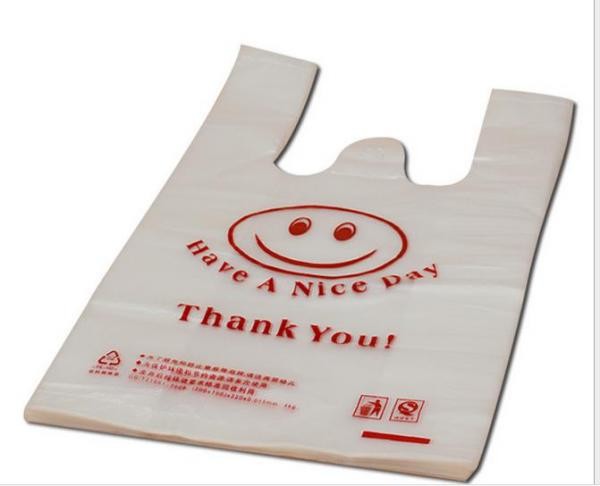 Custom Made Medium T Shirt Poly Bags Multi Color With High Durability