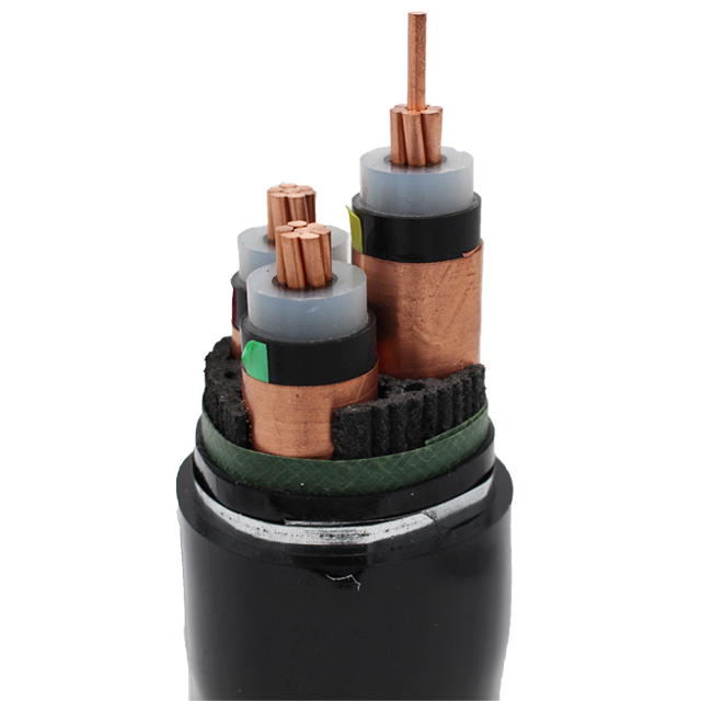 CE Certified 1KV-110KV Copper Conductor Medium Voltage Armoured XLPE Insulated Power Cable