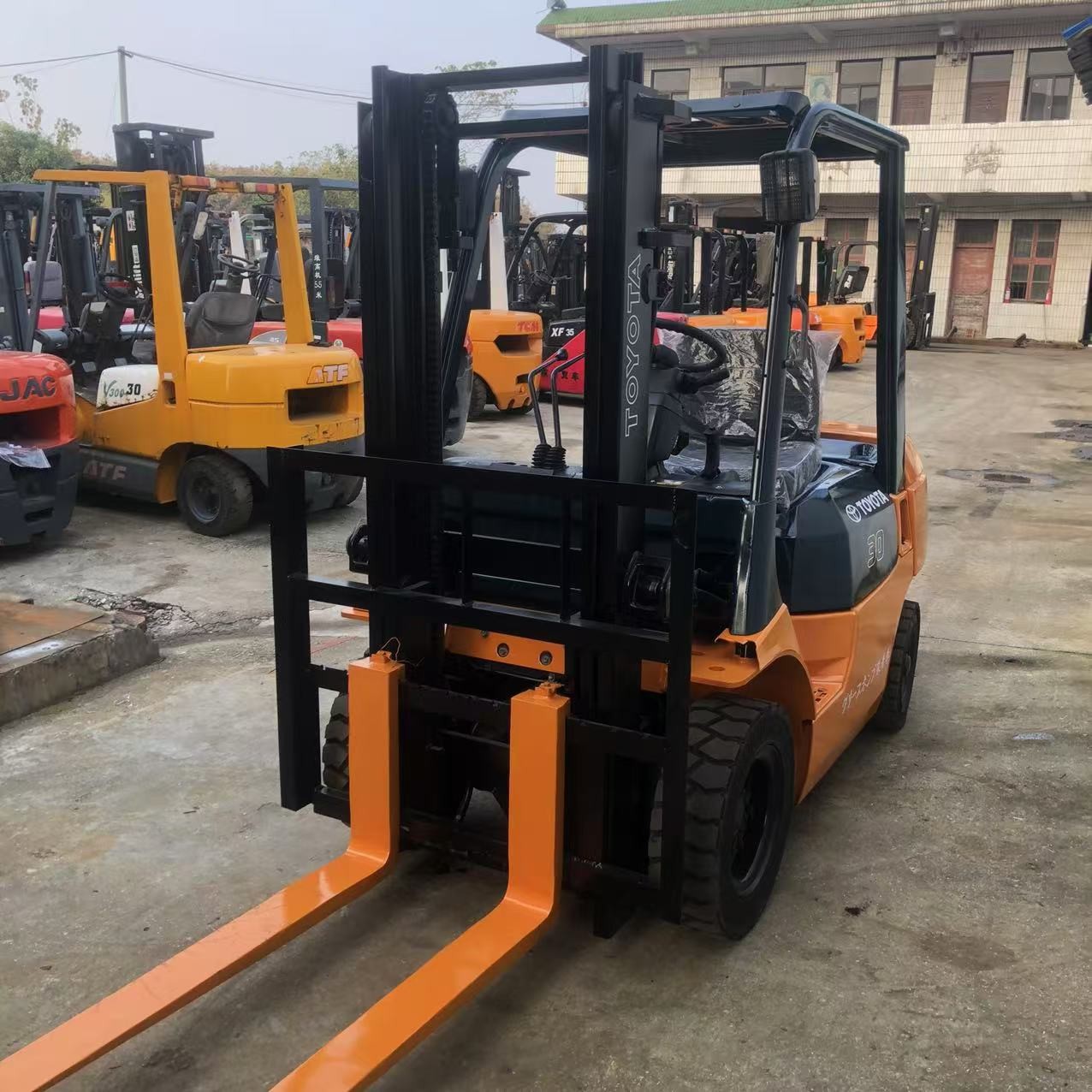 Toyota Diesel Forklift 3 Ton Loading Machine 3 Meters Standard Stage Toyota Machine