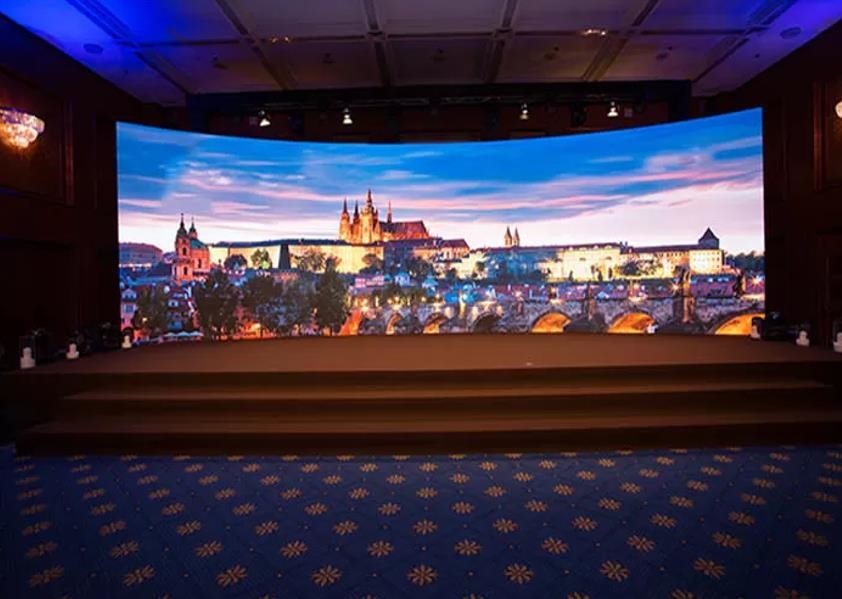High Definition 3.91mm Stage Video Wall Concert Video Screens 1200nits Brightness