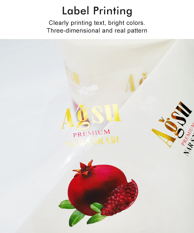 Oilproof Tear Resistant Sticker Labels