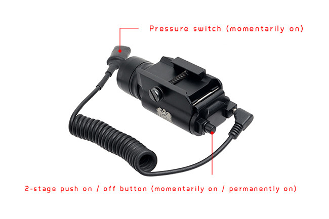 Super Bright Pistol M3 Tactical LED Flashlight For Outdoor Hunting