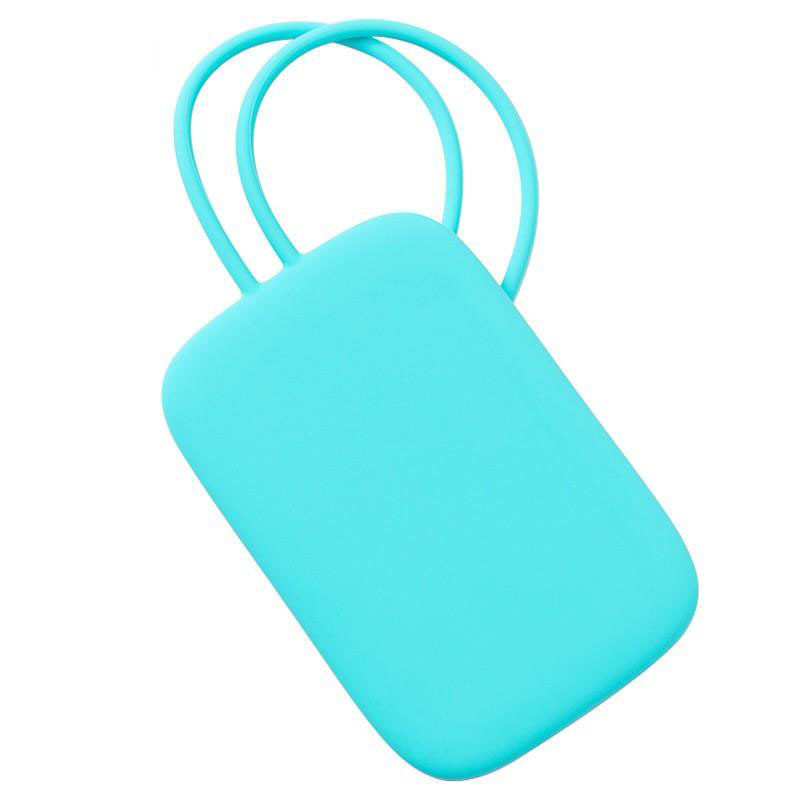 Cartoon Baggage Suitcase Labels Colorful Silicone Name ID Card For Creative Travelers