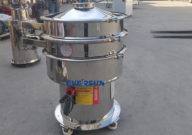 200-2000kg/Hour Vibratory Powder Screening System Fine Powder Separation