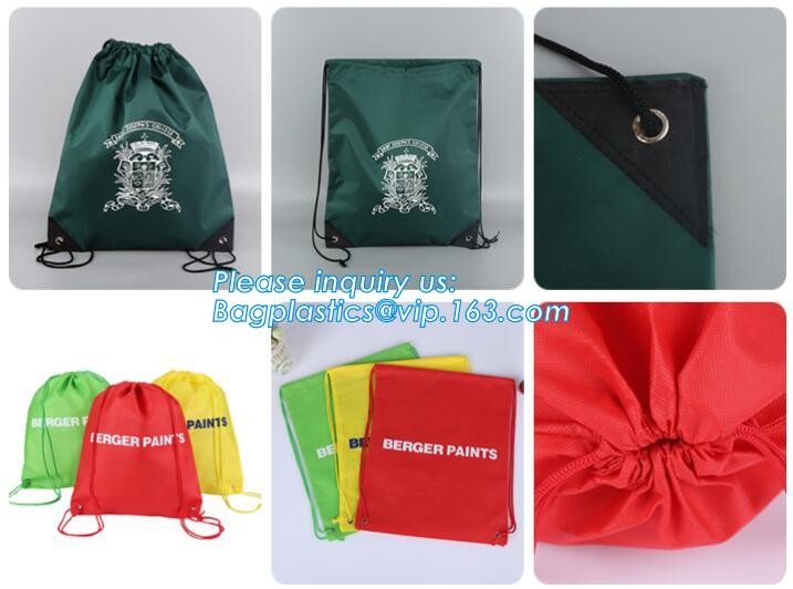 Environmental Promotional Shopping Bags Eco Gift Tote Non Woven Bag, heat seal die cut handle ultrasonic non woven bag