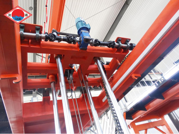 PLC Control Automatic Hollow Bricks Robot Stacking Machine
