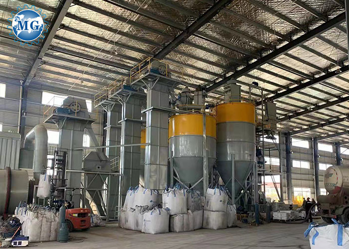 Sand Cement Tile Adhesive Machine 380V Additives Mixing Mortar Industrial