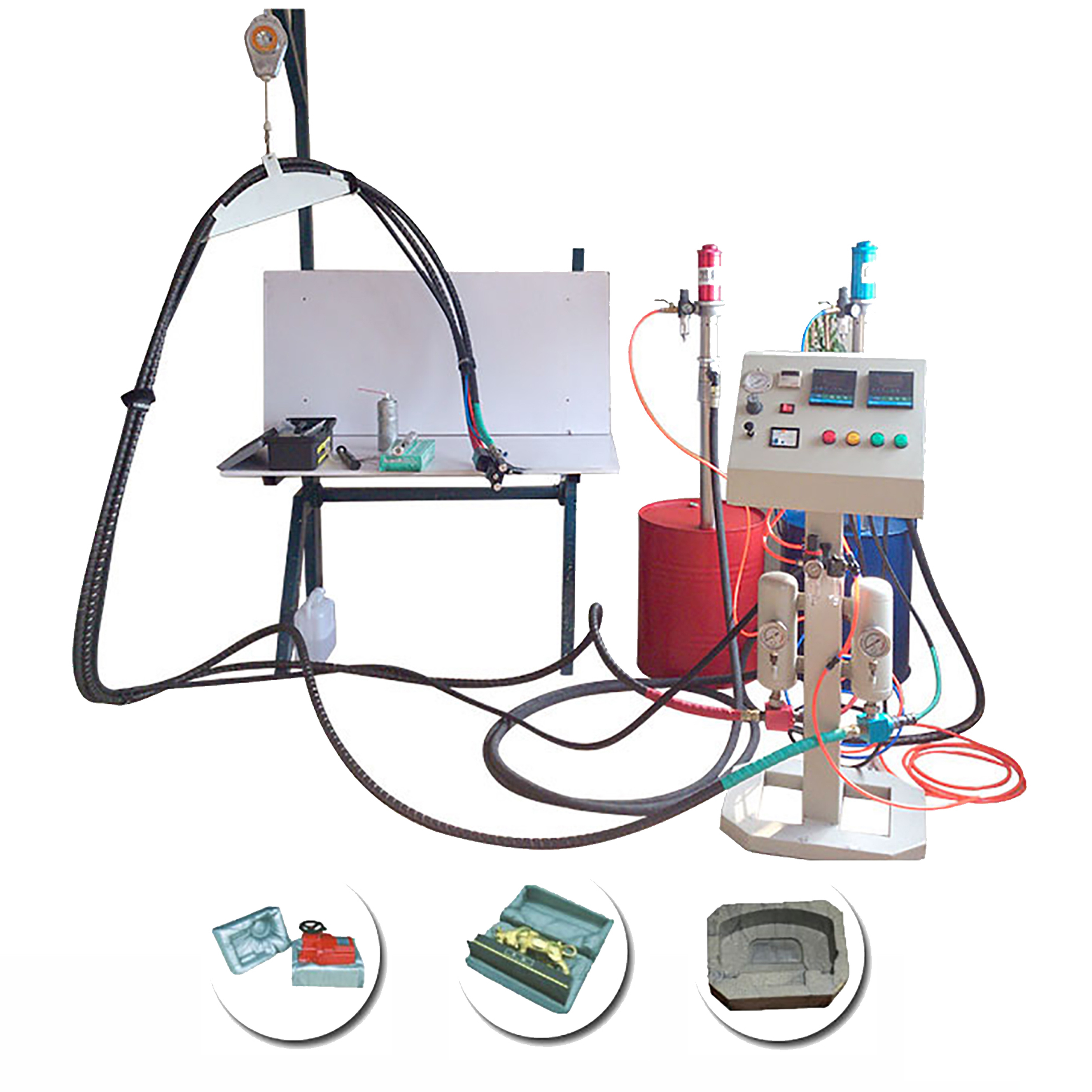 Buy cheap Auto Parts Isocyanate Foam In Place Packaging Machine product