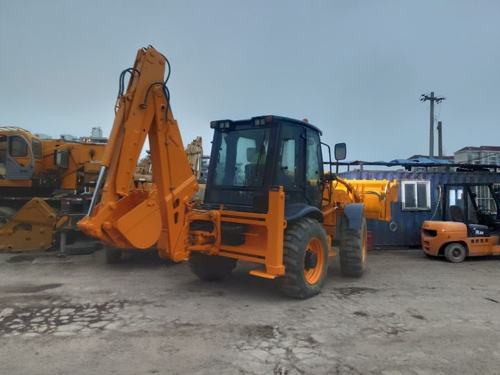 Best Condition Liugong 777 Backhoe Loader For Construction Site