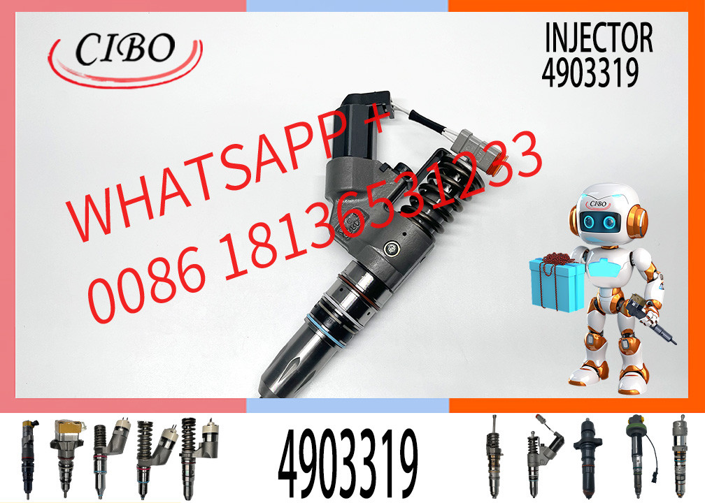 Diesel Fuel Injector 4903319 4902921 4903472 4026222 for CUMMINS M11 QSM11 ISM11 Diesel Engine​