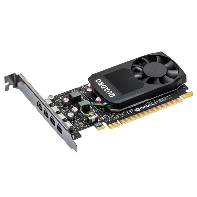 Workstation GDDR5 Nvidia Quadro P1000 4G GPU ECC Video Card