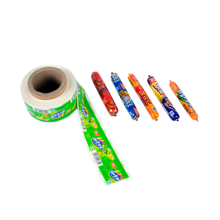 Low Price Printed Packaging Films PVDC Film For Meat Sausage High Barrier