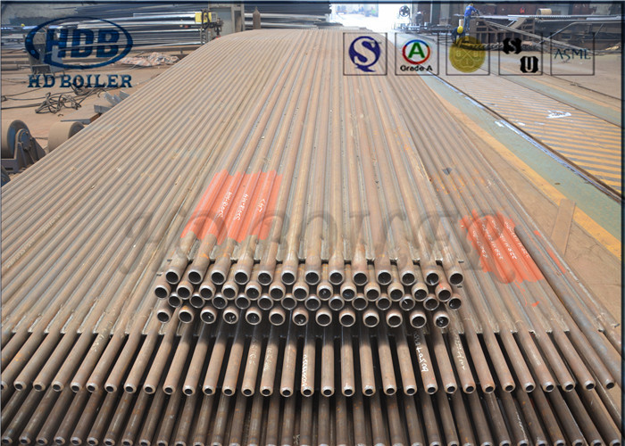 High Efficient Heat Exchanger Water Tube Boiler Parts Painted Waterwall Panel