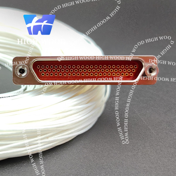 J30J SERIES MICRO-D Connectors,J30J-66ZKP3 L=1000, J30J Series Twisted Pin Micro Rectangular Electrical Connector