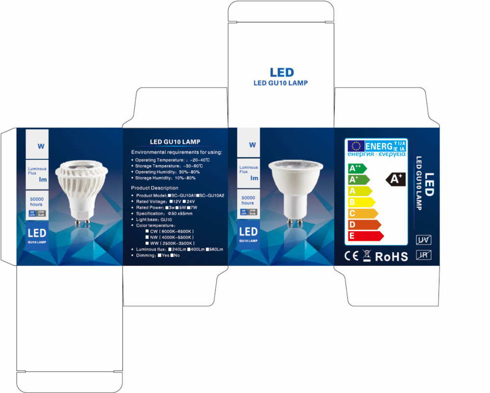 5w white gu10 led bulb small led spotlights