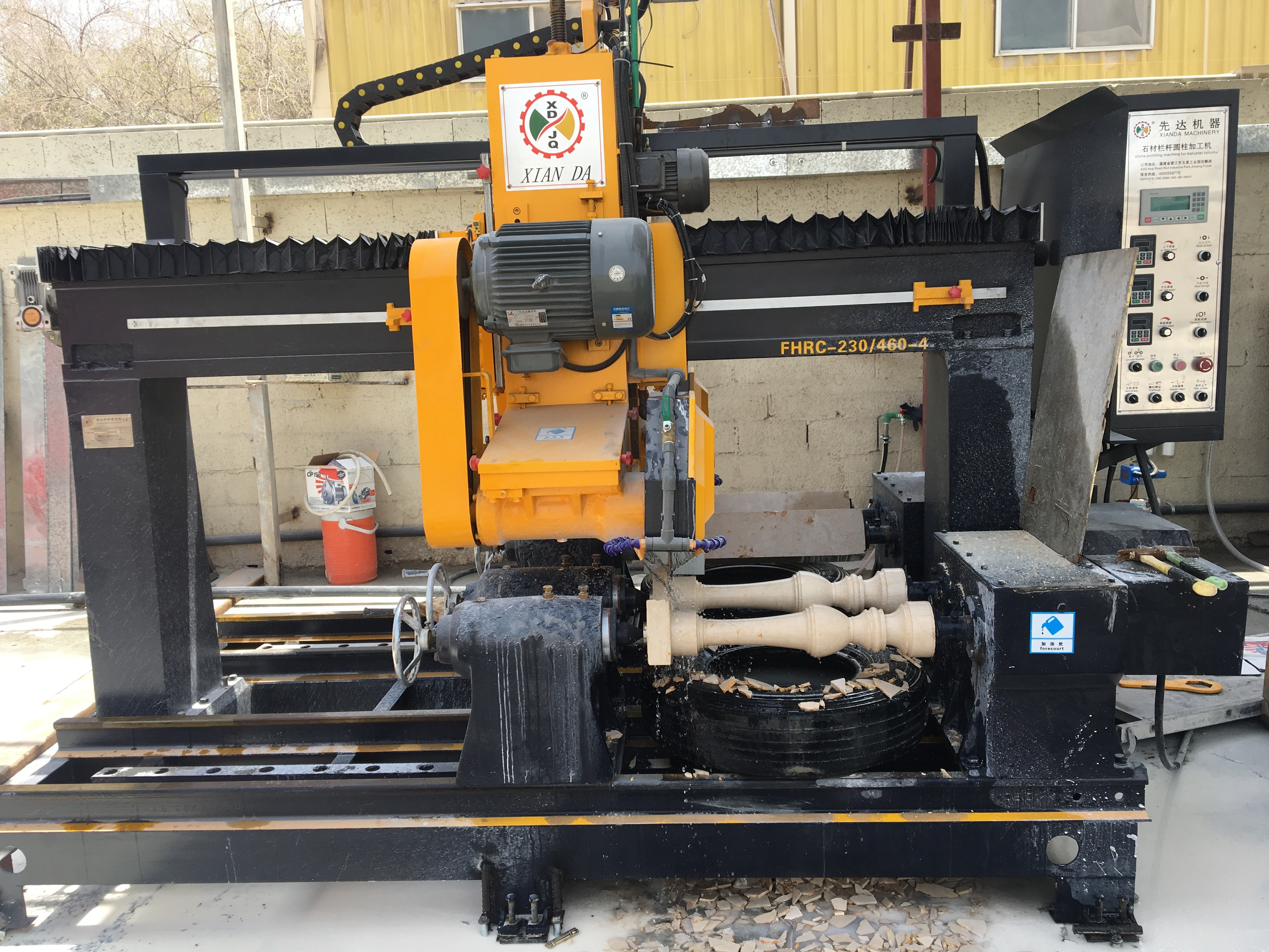 Metal Column Cutting Machine 7.5kw Main Motor with Large Cutting Capacity AC Power Supply