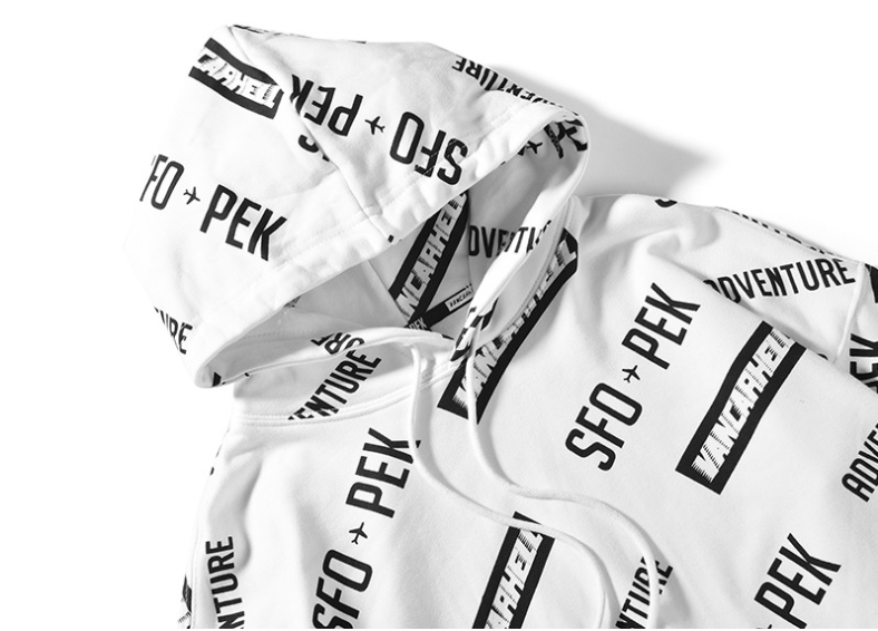 Breathable Custom Dye Sublimation Hoodie , Custom Dye Sublimation Clothing