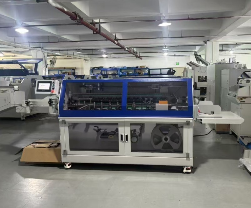 ZC-B500G Automatic Book Spine Taping Book Back Binding Machine