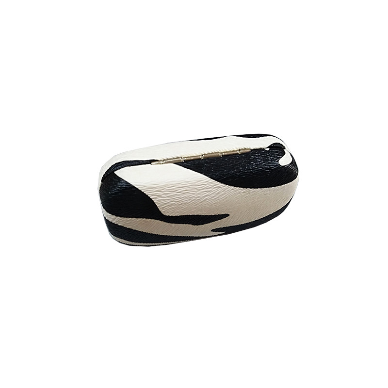 Custom design PU contact lens case portable travel eyeglasses case