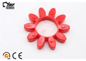China Digger Or Excavator Engine Parts , Customize Jaw Coupling Spider on sale