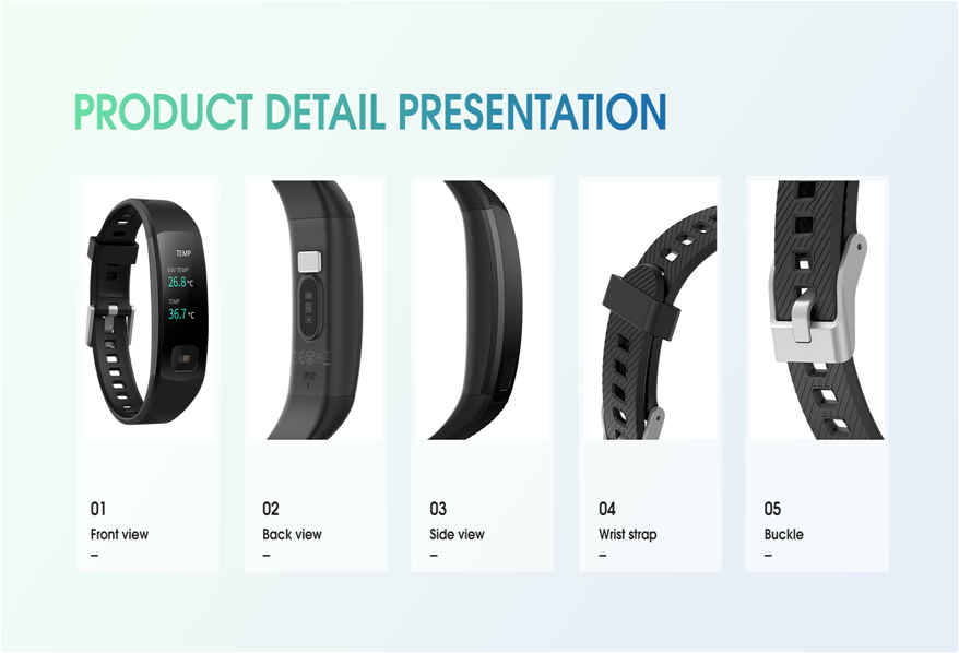 Sleep Monitoring TFT Screen Waterproof Smart Bracelet