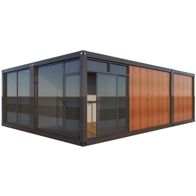 Modern Design Wooden Container Homes 40ft for Wooden Mobile Living Container House