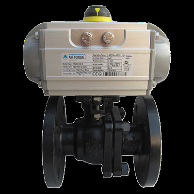 Fluid Control With Minimal Resistance From Pneumatic Carbon Steel Flanged Ball Valve