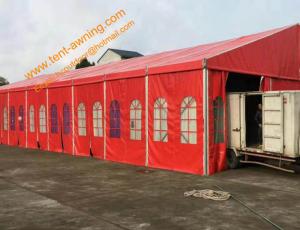 China Anti-uv PVC Wall Tent Rainproof Aluminum Marquee Tents for Outdoor Party Event Trade Show on sale