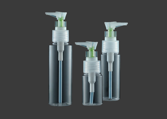 Small Plastic Cosmetic Containers 100ml Shampoo Hand Sanitizer With Lotion Pump