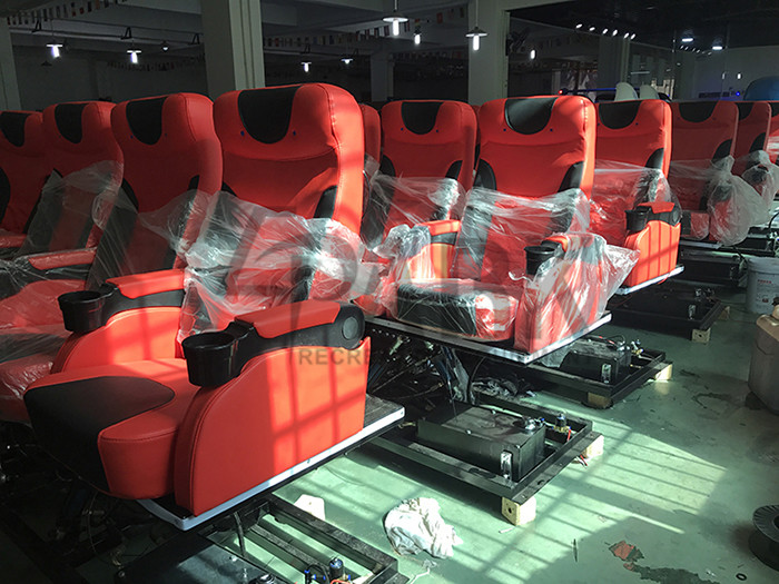Electronic / Hydraulic Platform 5d Virtual Reality Cinema Games with 6 Seats for sale