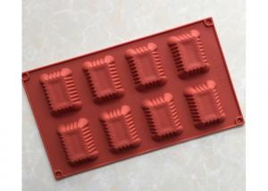 Buy cheap 8 Cubes , Rectangular , Oil Resistance , DIY Silicone Chocolate Tray product