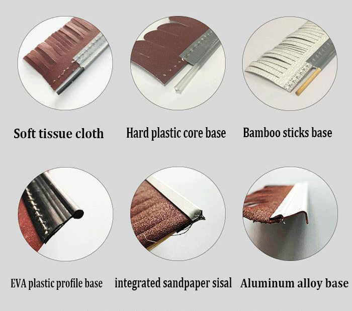 Polishing Sisal Sand Paper Brush Roller For Sanding Machine