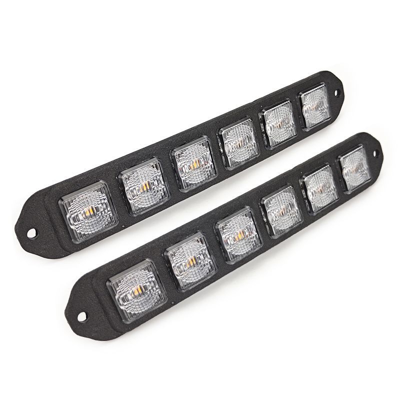 Flashing Warning Side Marker Light 6LED 18W Surface Mount Strobe Light