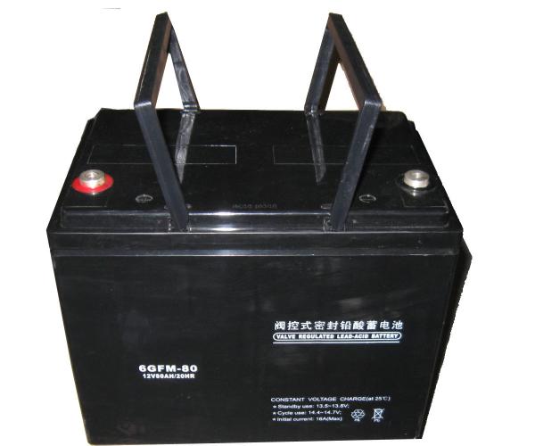 Non Spillable 12V80AH Industrial Lead Acid Battery , VRLA Lead Acid Battery Anti