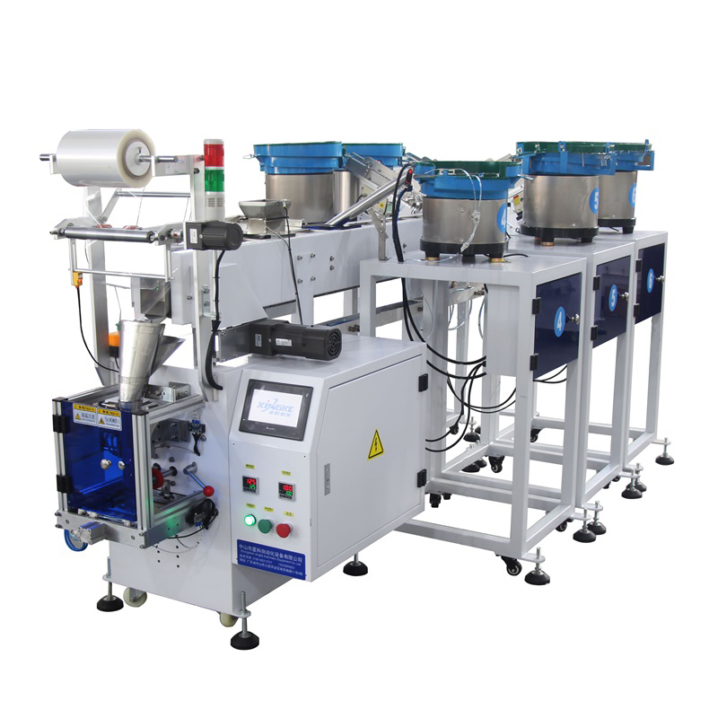 Custom Automatic Furniture Hardware Fittings Weighing Counting Pouch Packing Machine