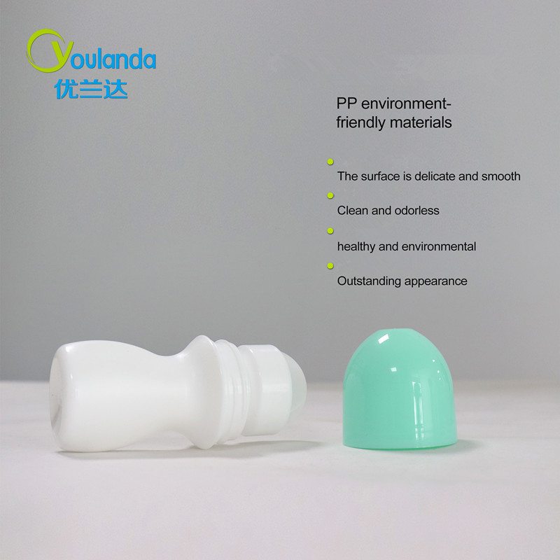 Empty 50cc Eye Roller Bottle Plastic Lip Gloss Roller Bottles