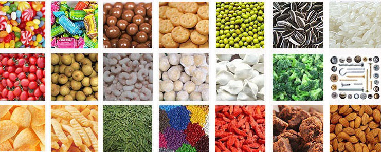 Weighing PE Film Automatic Food Packing Machine For Biscuit