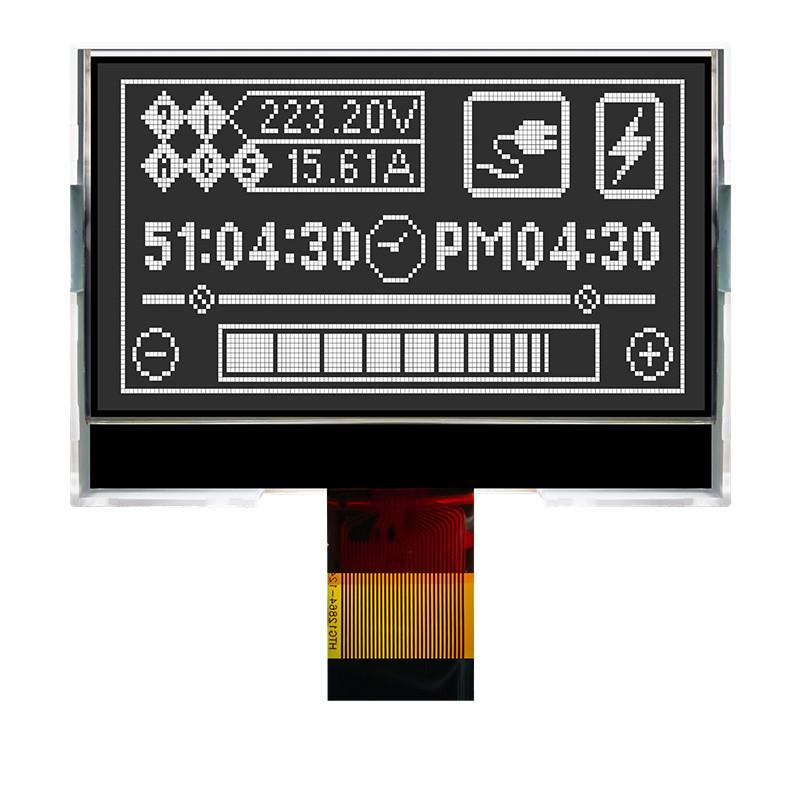 128x64 COG LCD Graphic Display Module ST7565R With Side White Backlight