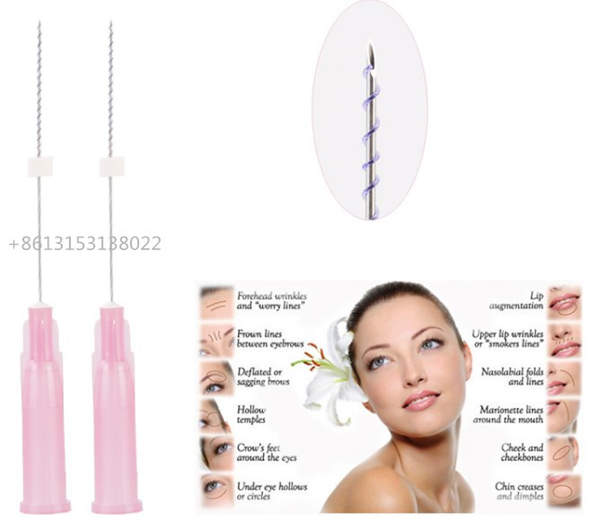 Mono Screw Korea Absorbable PDO Thread Lift Buttock For Body Tightening