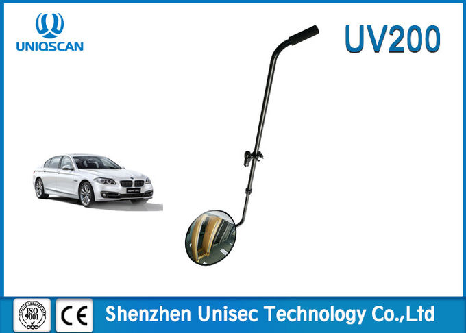 Aluminum Handles Round Convex Or Flat Acrylic Under Vehicle Inspection Mirror 12"
