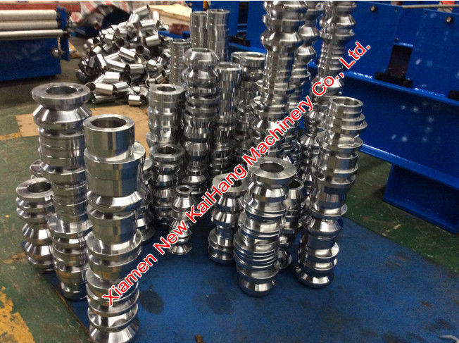 Popular Roof Panel Roll Forming Machine PLC Control With 1450 mm Input Width