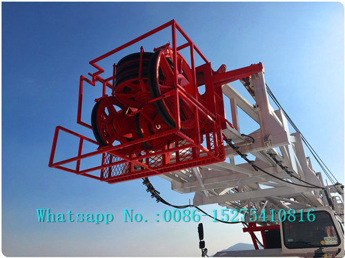 SINO Truck Mounted Water Well Drilling Rig With Allison Gearbox ZJ20/1580CZ