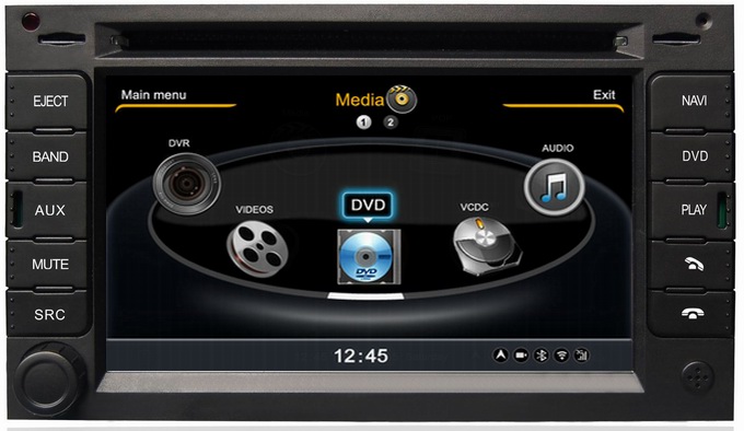 Ouchuangbo autoradio dvd stereo multimedia system for S100 platform Volkswagen Sharan 2004-2009